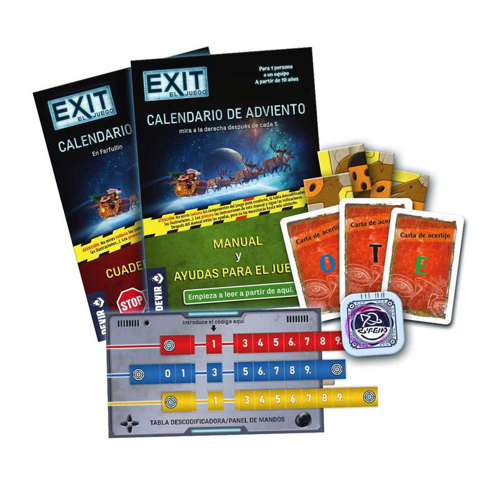 Devir Calendario de Adviento EXIT La Carrera Intergaláctica Devir Calendario de Adviento EXIT La Carrera Intergaláctica