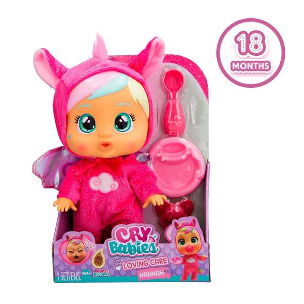 Imc Toys Muñeco Bebe Llorón Loving Care Hannah