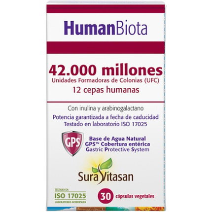 SURA VITASAN Human Biota 30 Cápsulas
