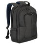 Rivacase 8460 Mochila para Portátil hasta 17.3", Negro, Poliéster, Resistente al Polvo y Rayones, 717 g