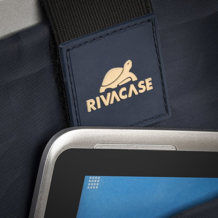 Rivacase 8460 Mochila para Portátil hasta 17.3", Negro, Poliéster, Resistente al Polvo y Rayones, 717 g