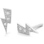 Secrecy Pendientes GIRL BOSS en plata de ley 925 reciclada con diamante