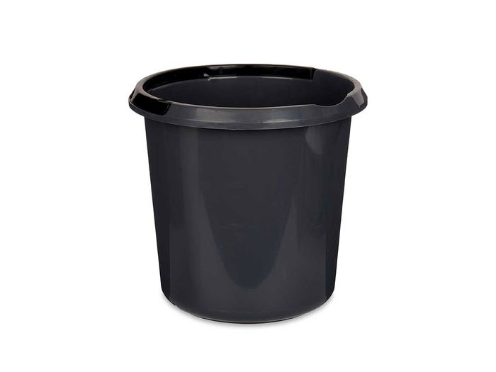 Arte Regal Cubo Asa Plástico Medidor Gris 10L 30x30x28.5 cm (Set de 18)