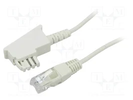 GOOBAY Cable Telefónico RJ45 a TAE F de 3m
