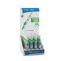 Papermate Expositor de 24 Lápices Correctores de 7 ml