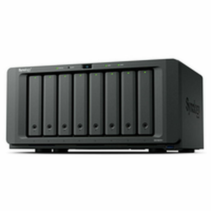 Synology DS1825+ - 8-Bay NAS DiskStation, Procesador AMD Ryzen Embedded V1500B 4 núcleos, 8 GB DDR4 ECC (Ampliable a 32 GB), 2x 2.5GbE, Sin Unidades