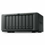 Synology DS1825+ - 8-Bay NAS DiskStation, Procesador AMD Ryzen Embedded V1500B 4 núcleos, 8 GB DDR4 ECC (Ampliable a 32 GB), 2x 2.5GbE, Sin Unidades