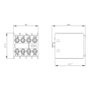 Siemens 3RH29111FA22 Bloque de contactos auxiliares 2S+2S S00/S0 con conexión por tornillo