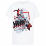 Camiseta de Manga Corta Infantil Jordan Jordan 3Peat Ss Blanco