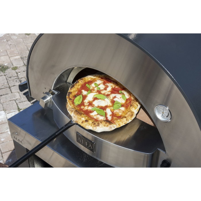 Alfa Forni Classico 2 Pizze Hybrid Grey Horno para pizza