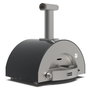 Alfa Forni Classico 2 Pizze Hybrid Grey Horno para pizza