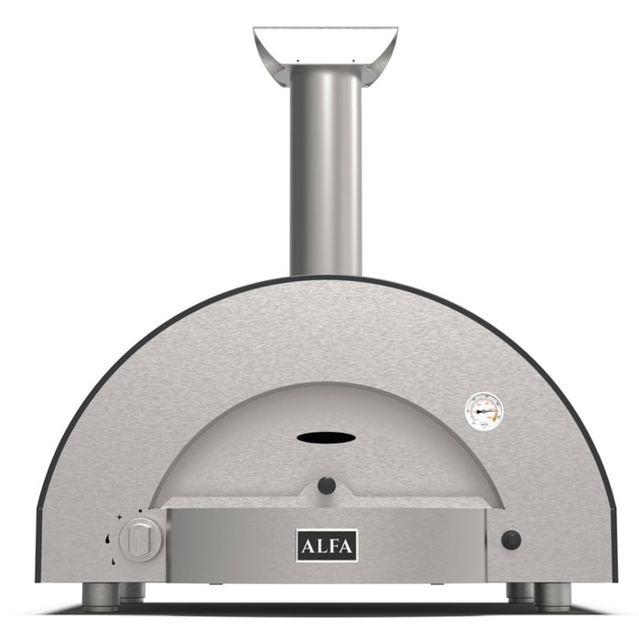 Alfa Forni Classico 2 Pizze Hybrid Grey Horno para pizza