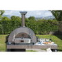 Alfa Forni Classico 2 Pizze Hybrid Grey Horno para pizza