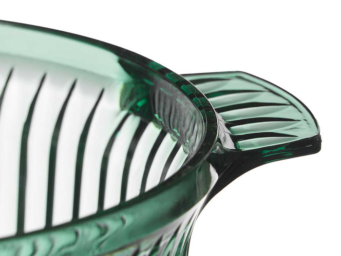 Leknes Champañera Rayas Verde 2.2L 21x17x16 cm Plástico (Set de 12)