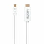Nanocable Cable Conversor Mini DP a HDMI, 2m, Blanco