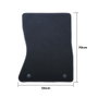 OCC Design Alfombra a Medida para BMW E71 X6 (2008-2014) 5 Piezas