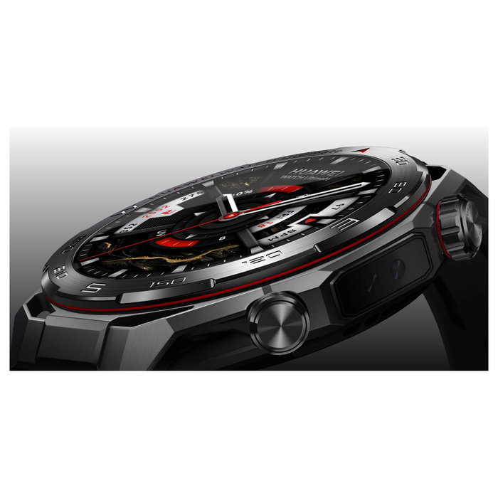 HUAWEI Watch Ultimate 2 March-B19 Smartwatch 1.5" LTPO Negro con Correa de Fluoroelastómero, GPS, Wifi, IP69, Resistente Agua 20 ATM, 80.5 g