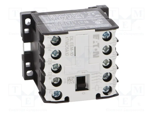 EATON ELECTRIC DILEEM Contactor 3-polar 24VAC 6,6A
