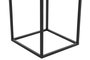 DKD Home Decor Macetero Loft Negro Dorado Metal 33 x 67 x 33 cm Set de 2