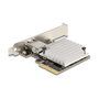 DeLOCK 90758 Tarjeta de Red PCI Express x4 Interna AQC107S 10 Gigabit Ethernet (10000 Mbit/s), 1 x RJ45, Compatible con Windows 10/11, Negro