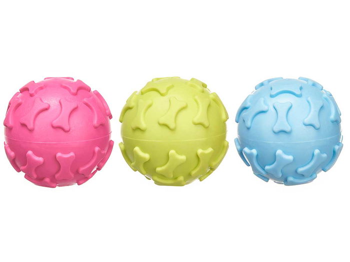 Mascow Bola Silicona Hueso 5.5 cm (Set de 24)