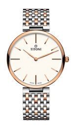 Titoni TQ52718SRG-606 Reloj Analógico de Cuarzo para Hombre