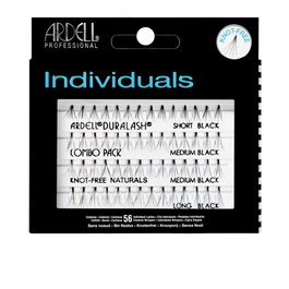 Ardell Combo Trio Pack Pestañas Individuales Knot-Free Naturals Soft Touch 56 u