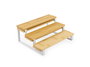 Inde Set de 2 Estantes para Cocina Color Negro, 12 Piezas