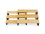 Inde Set de 2 Estantes para Cocina Color Negro, 12 Piezas