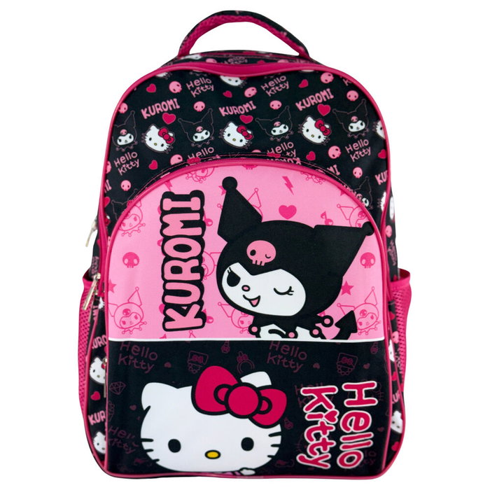 MANENTI Mochila Kuromi & Hello Kitty 42cm