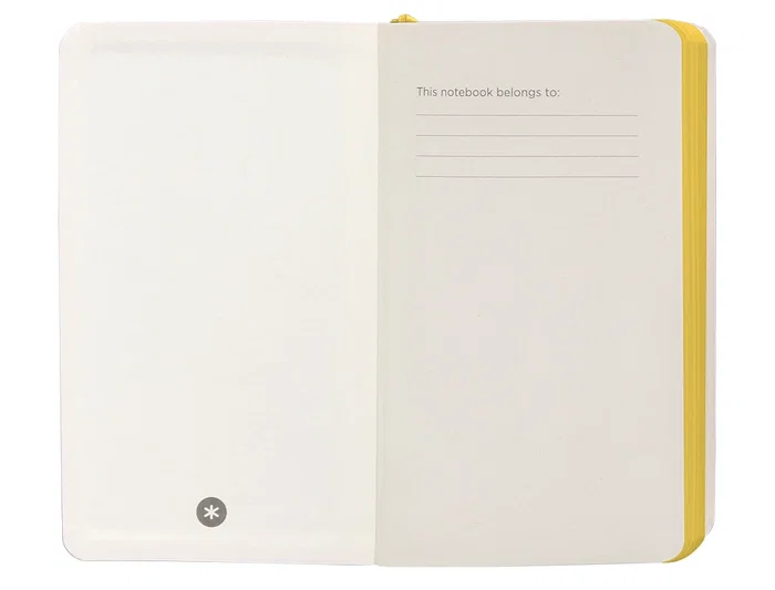 Antartik Cuaderno Antartik Notes tapa blanda A6 rayas morado y amarillo 100 hojas 80 gr FSC