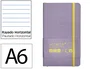 Antartik Cuaderno Antartik Notes tapa blanda A6 rayas morado y amarillo 100 hojas 80 gr FSC
