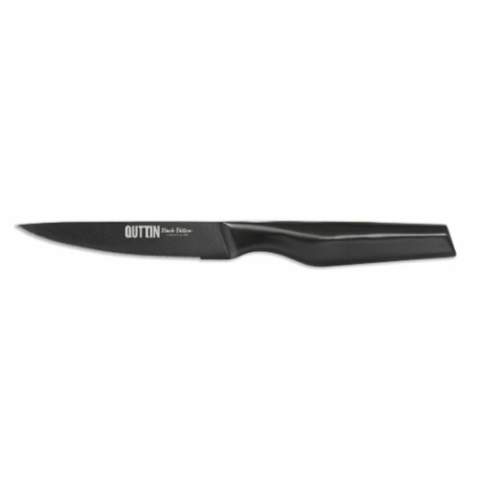 Cuchillo para Chuletas Quttin Black edition 11 cm 1,8 mm (12 Unidades) Cuchillo para Chuletas Quttin Black edition 11 cm 1,8 mm (12 Unidades)