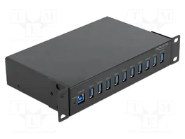DeLOCK Hub Industrial 10 x USB 3.2 Gen 1 Tipo-A 64112