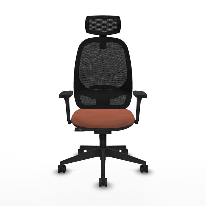 PIQUERAS Y CRESPO Silla de oficina Cilanco con mecanismo Sincro, Marrón y Negro PIQUERAS Y CRESPO Silla de oficina Cilanco con mecanismo Sincro, Marrón y Negro