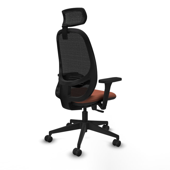 PIQUERAS Y CRESPO Silla de oficina Cilanco con mecanismo Sincro, Marrón y Negro PIQUERAS Y CRESPO Silla de oficina Cilanco con mecanismo Sincro, Marrón y Negro