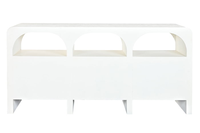 DKD Home Decor Buffet de Madera de Mango Reciclada Blanco DKD Home Decor Buffet de Madera de Mango Reciclada Blanco