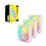 Corsair CO-9051030-WW iCUE LINK LX120 RGB Ventilador para Carcasa de Ordenador 12 cm Blanco 3 Piezas
