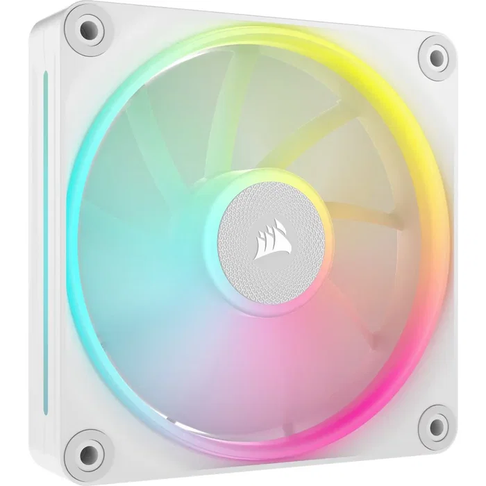 Corsair iCUE LINK LX120 RGB Ventiladores de Carcasa, Pack de 3, Blanco