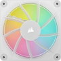 Corsair iCUE LINK LX120 RGB Ventiladores de Carcasa, Pack de 3, Blanco