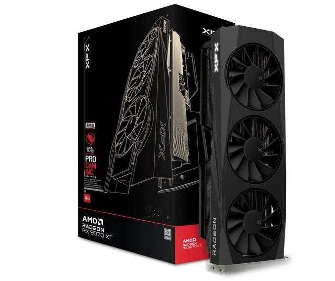 XFX Quicksilver Radeon RX 9070 XT 16GB GDDR6 Gaming Edition