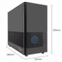 Coolbox MP2 Caja Semitorre Negro