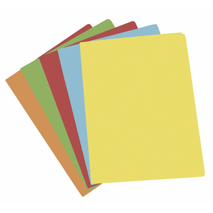 Gio Subcarpeta de cartulina colores pasteles surtidos DIN A4 Gio Subcarpeta de cartulina colores pasteles surtidos DIN A4