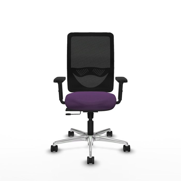 PIQUERAS Y CRESPO Silla de oficina Zulema con mecanismo Sincro/Traslack, Morado y Negro PIQUERAS Y CRESPO Silla de oficina Zulema con mecanismo Sincro/Traslack, Morado y Negro