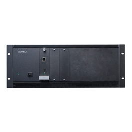 AGFEO ES 730 IT plus Centralita IP 4U Rack, 60 usuarios, Puerto USB, Ethernet LAN, Negro