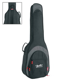 Funda Boston para Bajo Acústico Negra y Gris