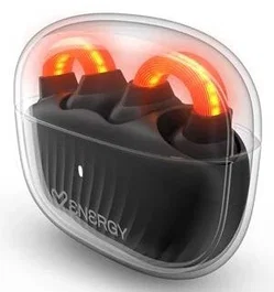 Energy Sistem LightPods Auriculares Intrauditivos Bluetooth Negro y Transparente