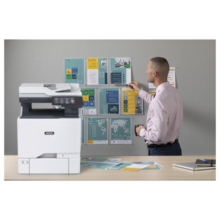 Xerox VersaLink C625DN - Impresora Multifunción Laser Color A4, 50 ppm, Doble Cara, WiFi, Ethernet, USB, Escáner, Copiadora, Fax