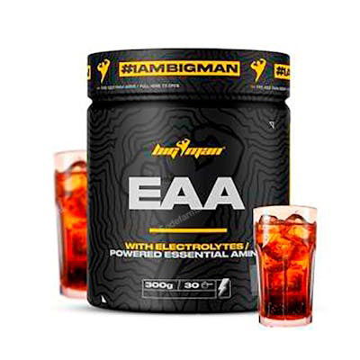 BIGMAN Eaa + Electrolytes 300 Gr Sabor Cola BIGMAN Eaa + Electrolytes 300 Gr Sabor Cola