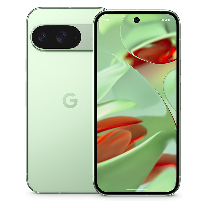 Google Pixel 9 256GB 12GB RAM 5G Verde Wintergreen - 6.3" OLED 120Hz, 50MP Cámara, Android 14, Batería 4700 mAh, IP68
